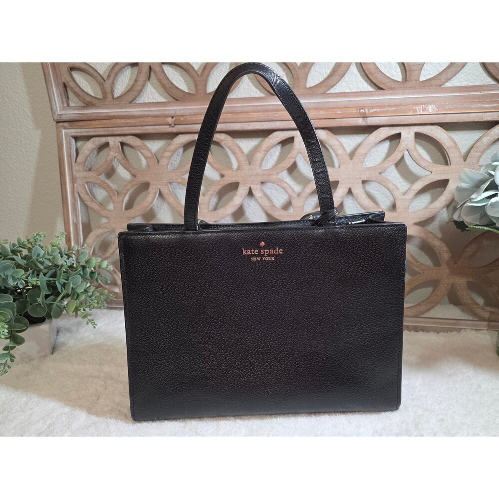 Kade Spade Sam Medium Satchel Black